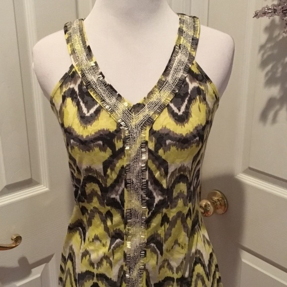 INC beaded top, small, EUC - Picture 1 of 4